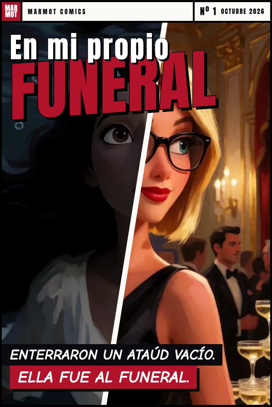 Portada de En mi propio funeral, temporada 1